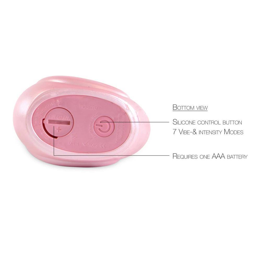 Вибратор-уточка Big Teaze Toys I Rub My Duckie 2.0, розовый E29005 (жен. вибратор) оптом