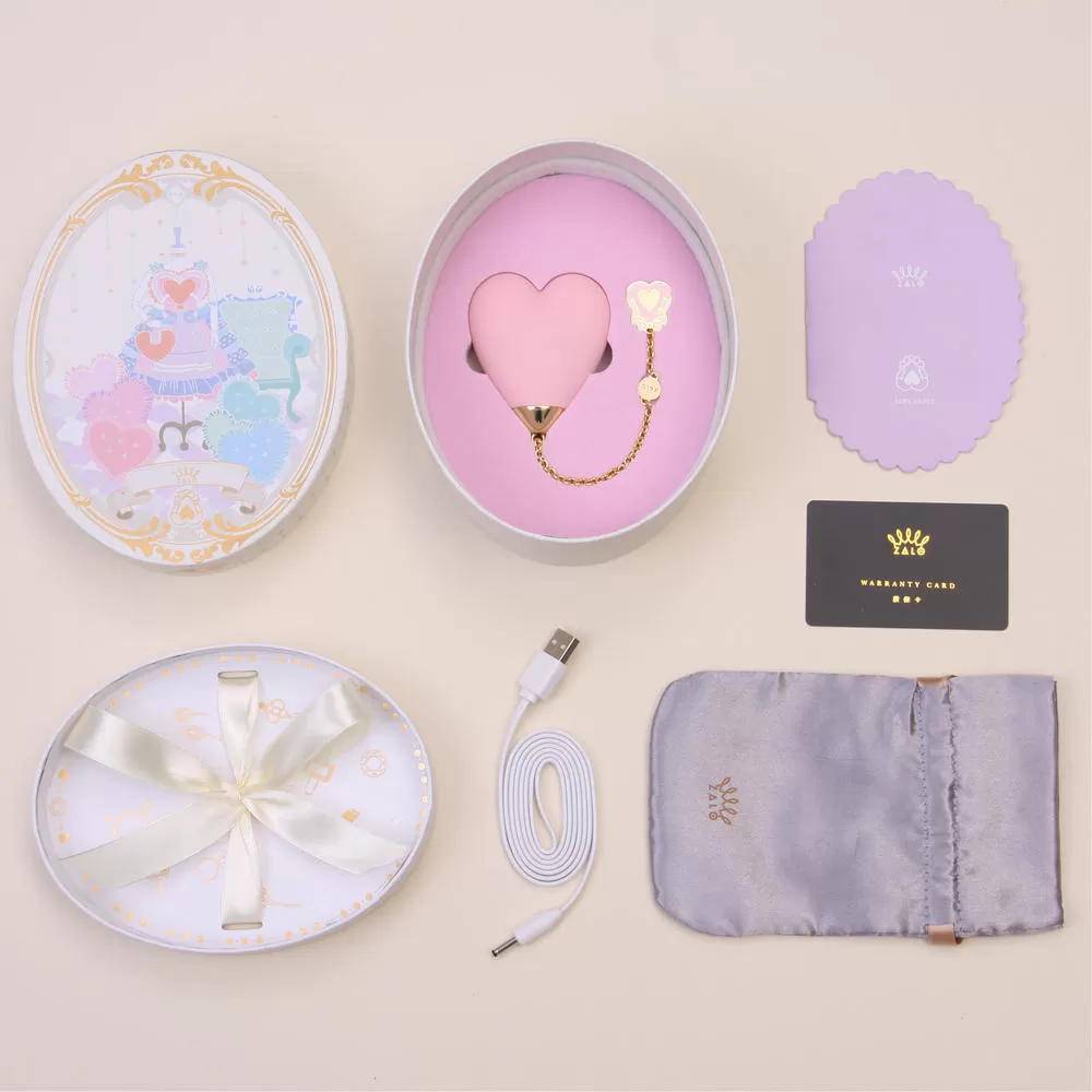 Вибратор Zalo Baby Heart Сиреневый E29635 оптом