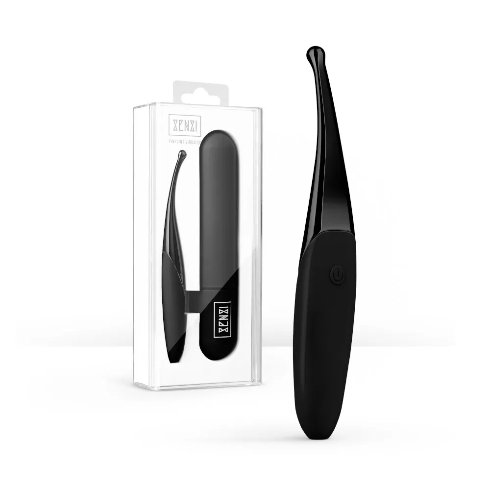 Стимулятор клитора  EDC Senzi Vibrator Black  Черный, SEN001BLK оптом