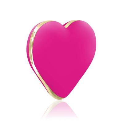 Вибратор Rianne S Heart Vibe, розовый E26355 (жен. вибратор)