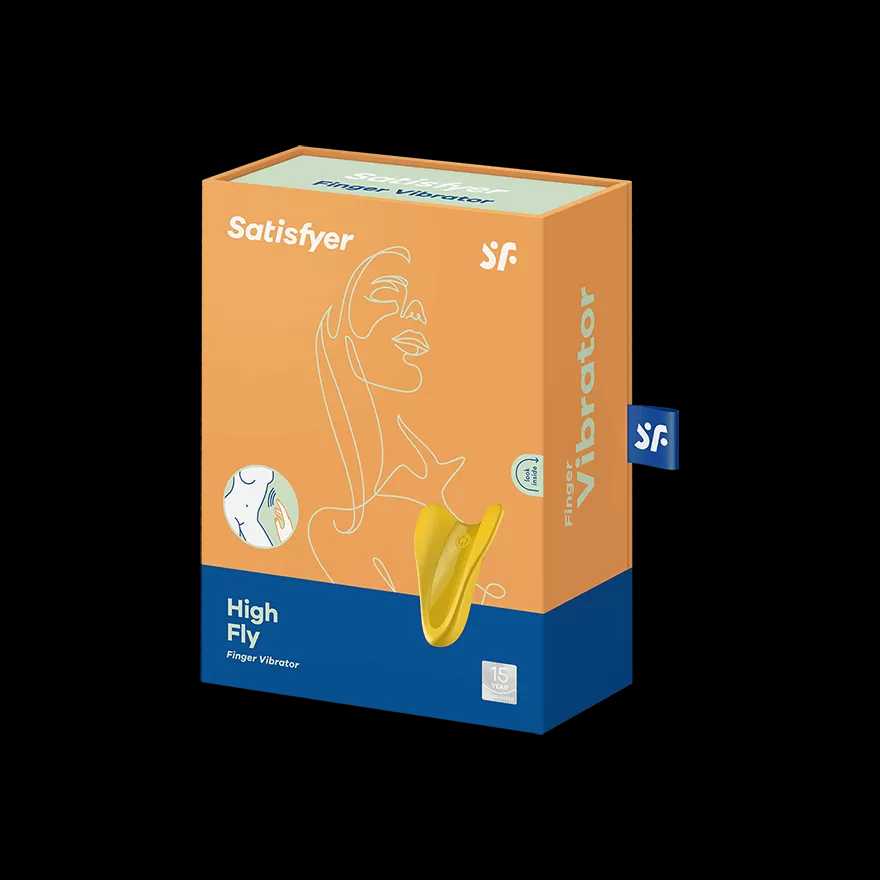 Мини-вибратор Satisfyer High Fly (yellow) Желтый, J2018-120-1 оптом