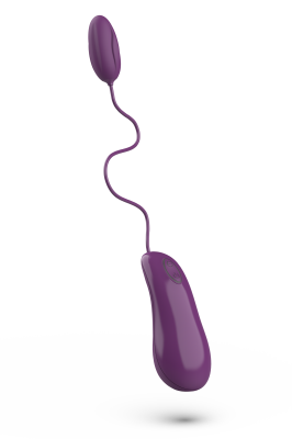 Вибропуля фиолетовая на пульте управления Bswish Bnaughty Deluxe Royal Purple BSBND0897 оптом