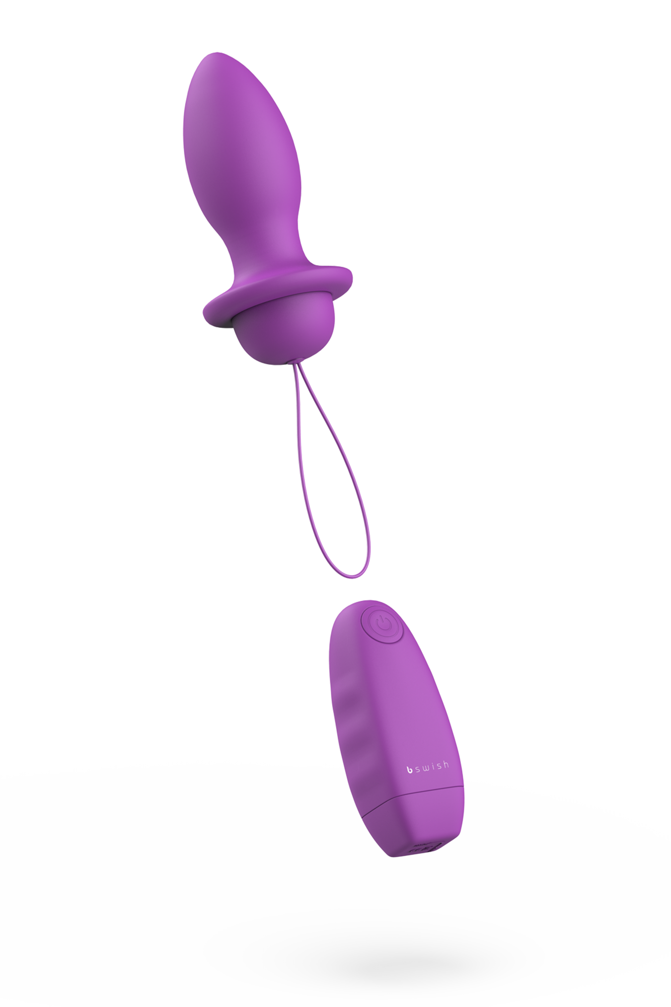 Анальная пробка на пульте управления Bfilled Classic Orchid , фиолетовая BSCBF1269 оптом