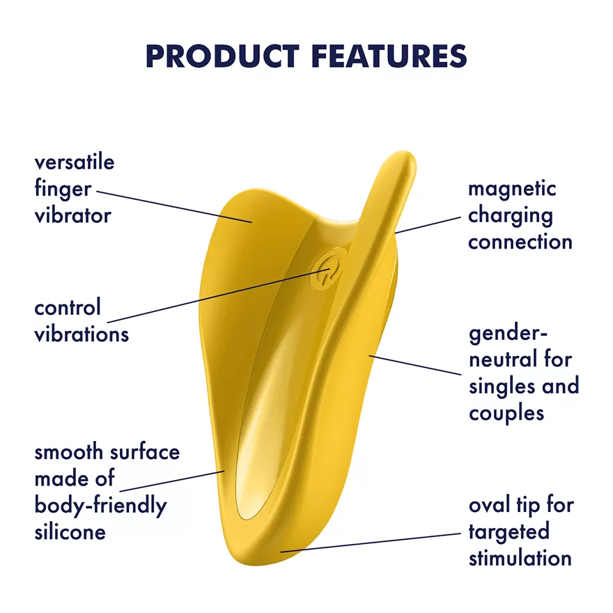 Мини-вибратор Satisfyer High Fly (yellow) Желтый, J2018-120-1 оптом