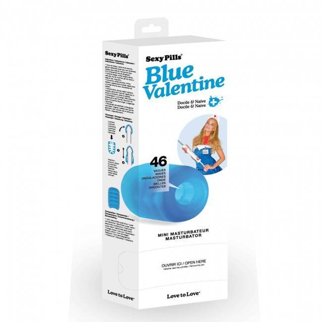 SEXY PILLS BLUE VALENTINE - DISPLAY DE 6 L6031490 оптом