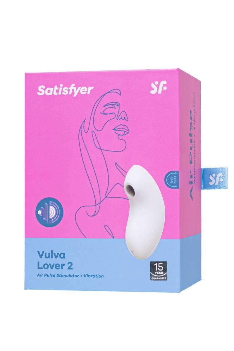 Вакуумный стимулятор Satisfyer Vulva Lover 2 Серебрянный 4018638 оптом