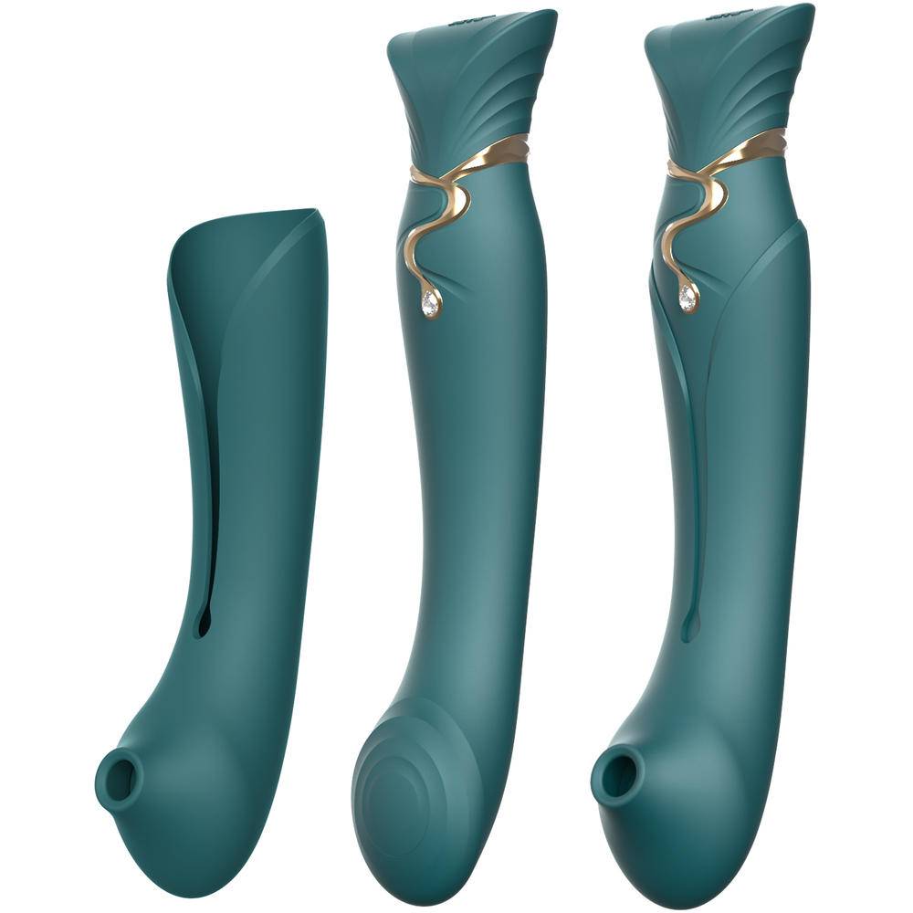 Вибратор Zalo Queen Set G-Spot Зелёный E29602 оптом