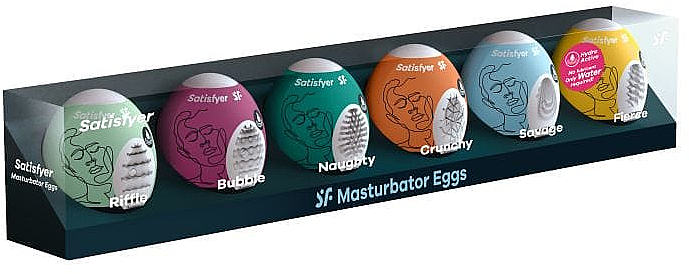 Masturbator Eggs (set of 6) 4001814 (жен. мастурбатор) оптом