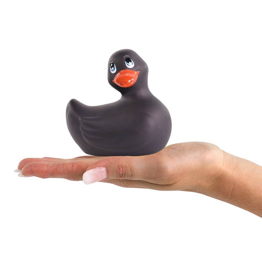Вибратор-уточка Big Teaze Toys I Rub My Duckie 2.0, черный E29002 (жен. вибратор) оптом