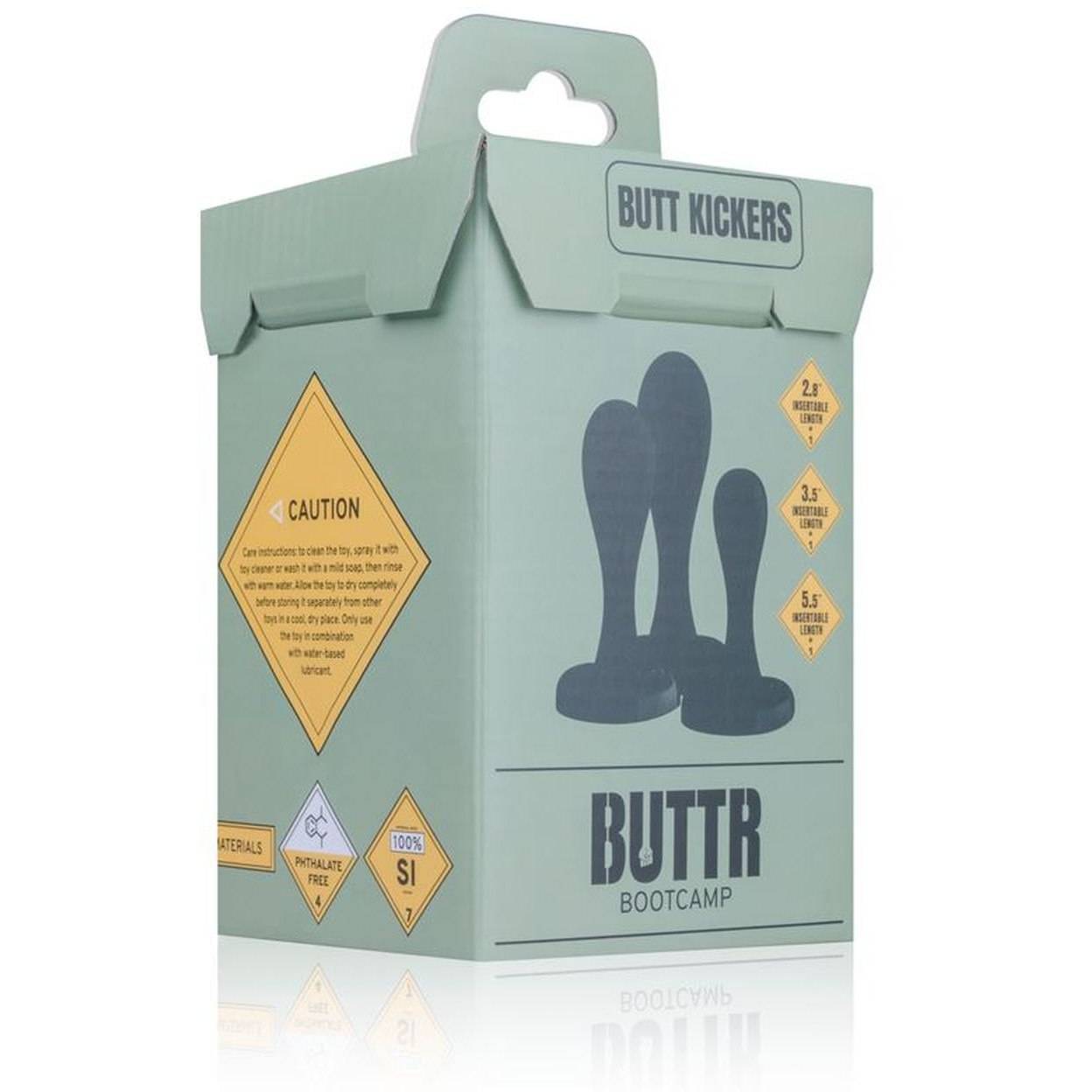 Набор анальный пробок ButtKickers Butt Plug Training Set BUTTR007 оптом