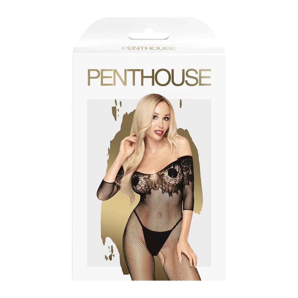 Бодистокинг Penthouse High profile Черный XL 4004952 оптом