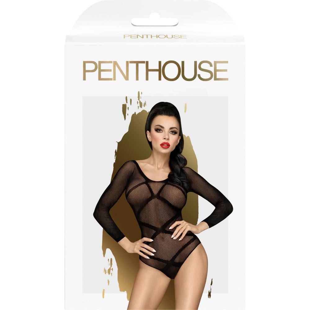 Боди Penthouse High on love  Черный S-L 4015606 (жен. боди) оптом