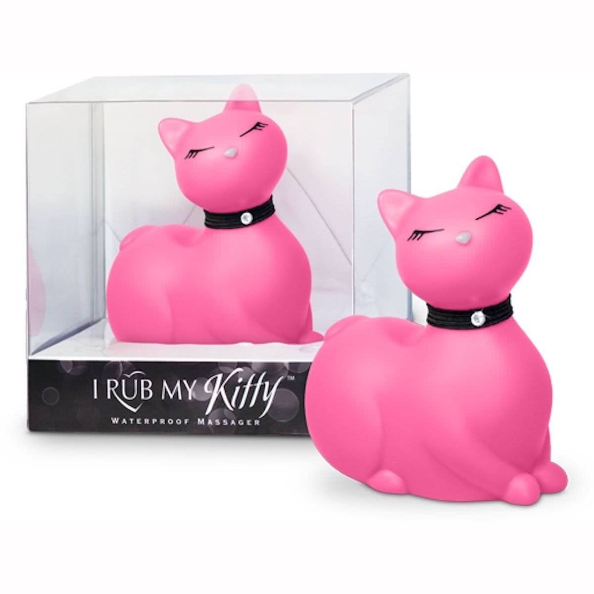 Вибратор Big Teaze Toys I Rub My Kitty, розовый  E26331 (жен. вибратор) оптом