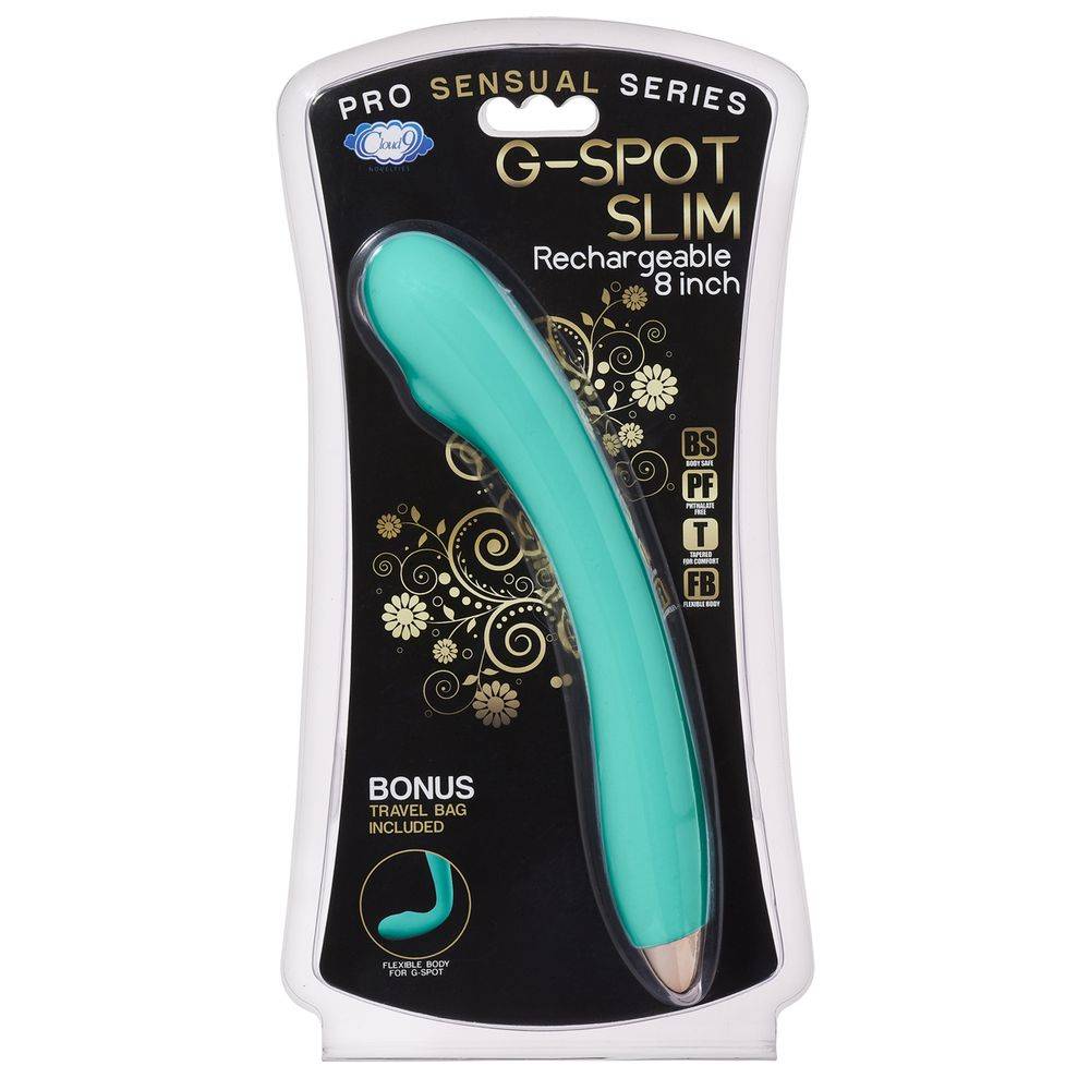 G-Spot Slim Flexible Vibrator - Teal WTC500840 оптом