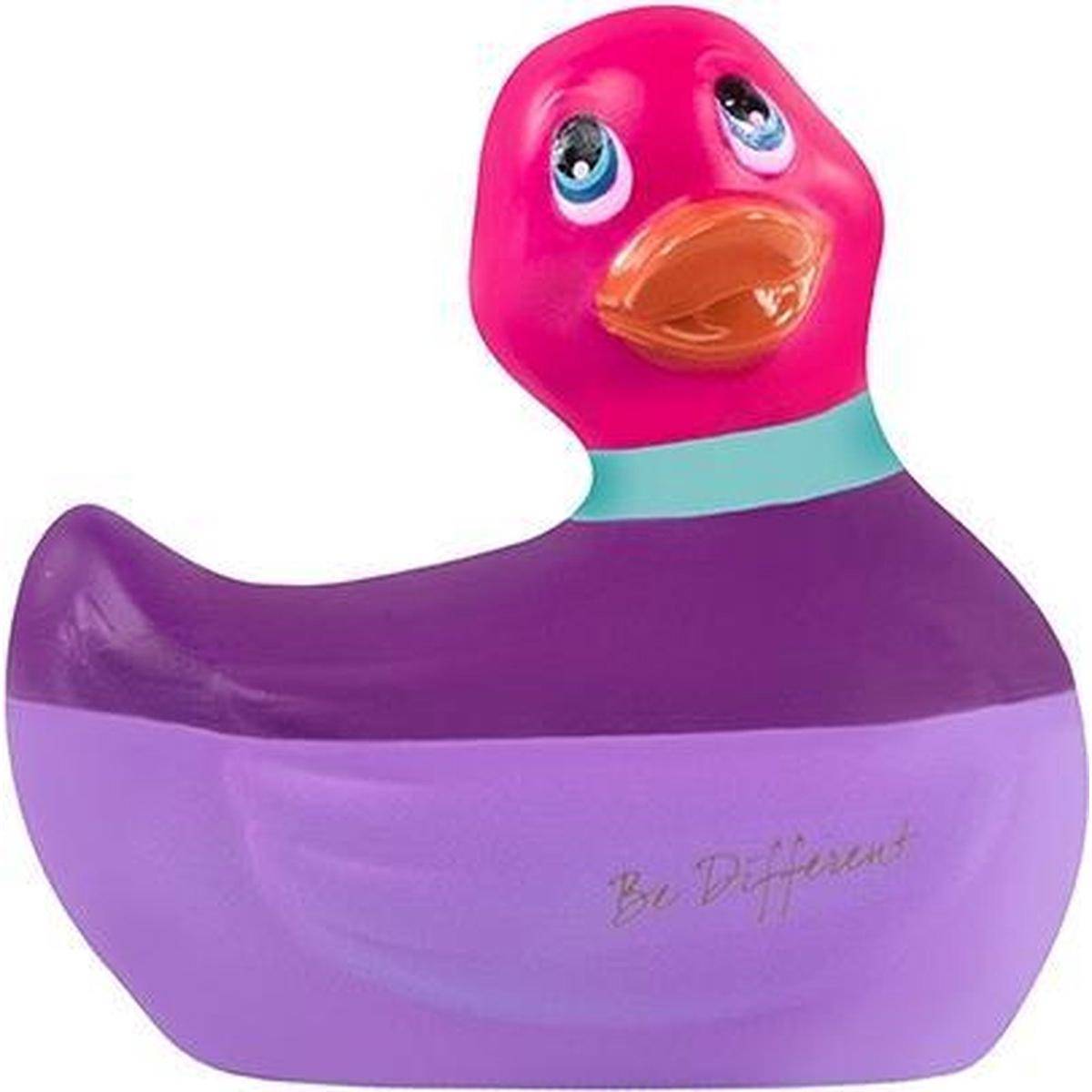 Вибратор-уточка Big Teaze Toys I Rub My Duckie 2.0, разноцветный E29010 (жен. вибратор) оптом