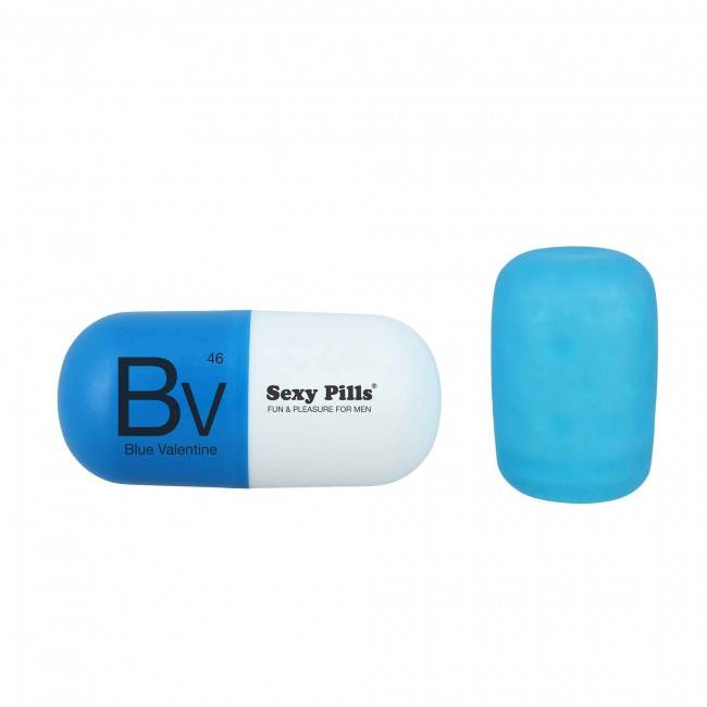 SEXY PILLS BLUE VALENTINE - DISPLAY DE 6 L6031490 оптом