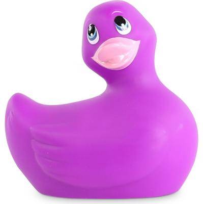 Вибратор-уточка Big Teaze Toys I Rub My Duckie 2.0, фиолетовый E29003 (жен. вибратор)