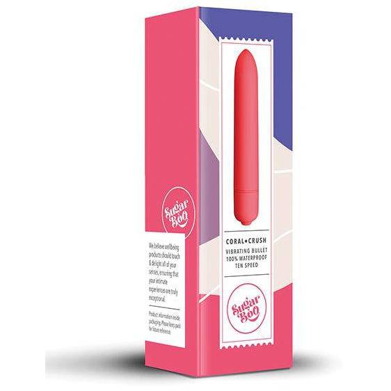 Вибропуля Sugar Boo Crush Коралловый 10RO90CCR оптом
