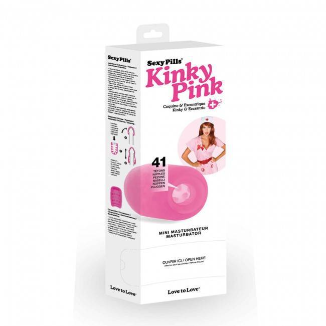 SEXY PILLS KINKY PINK - DISPLAY DE 6 L6031278 оптом