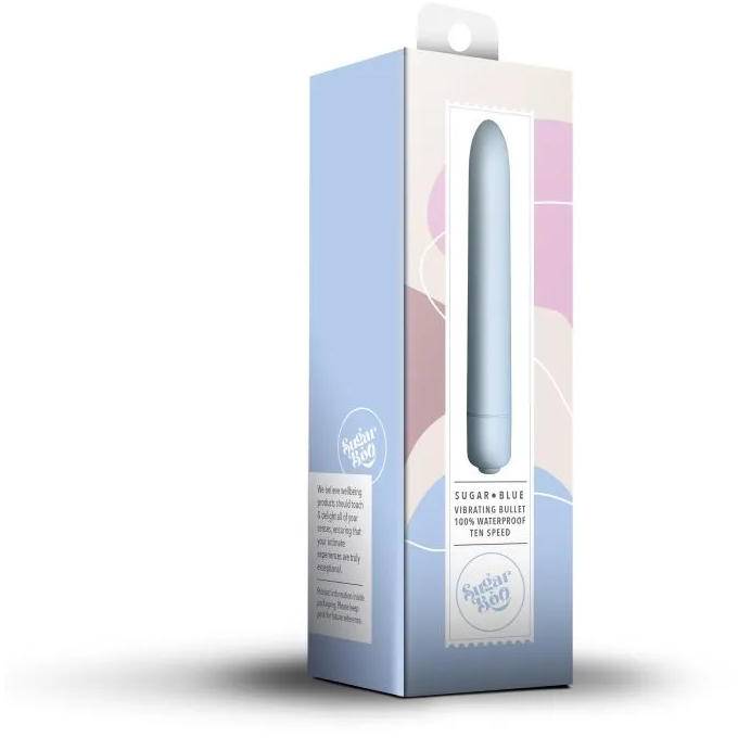 Вибропуля Sugar Boo Blue Голубой 10RO140SBU оптом