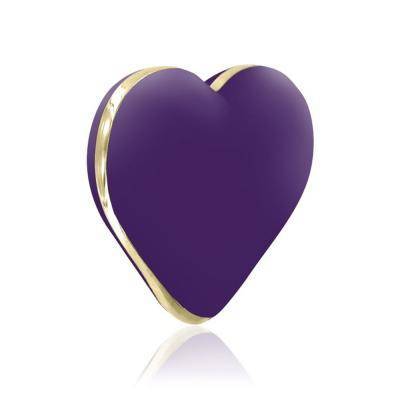 Вибратор Rianne S Heart Vibe, фиолетовый E26357 (жен. вибратор)