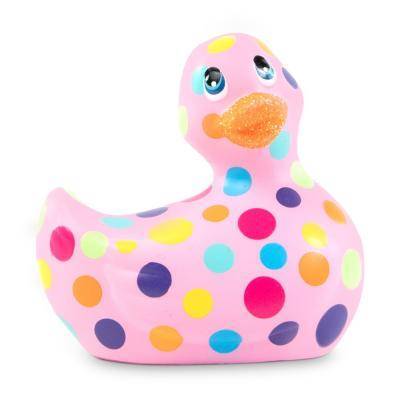 Вибратор-уточка Big Teaze Toys I Rub My Duckie 2.0, разноцветный  E29012 (жен. вибратор)