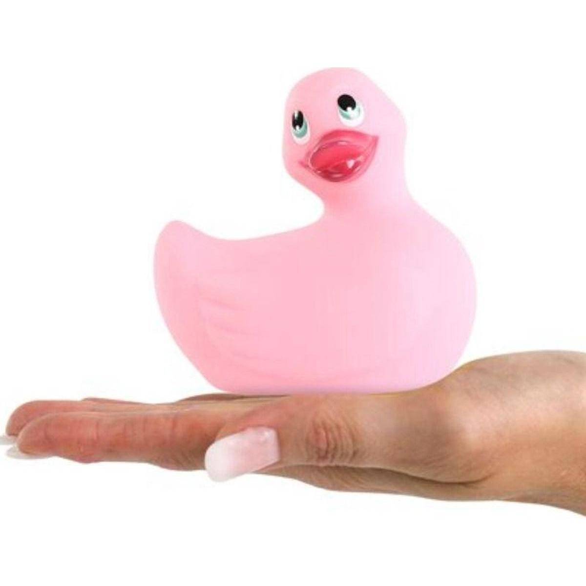 Вибратор-уточка Big Teaze Toys I Rub My Duckie 2.0, розовый E29001 (жен. вибратор) оптом