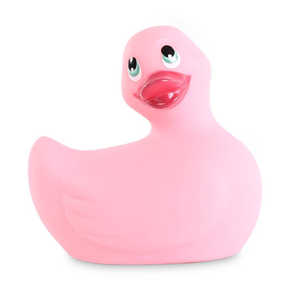 Вибратор-уточка Big Teaze Toys I Rub My Duckie 2.0, розовый E29001 (жен. вибратор) оптом