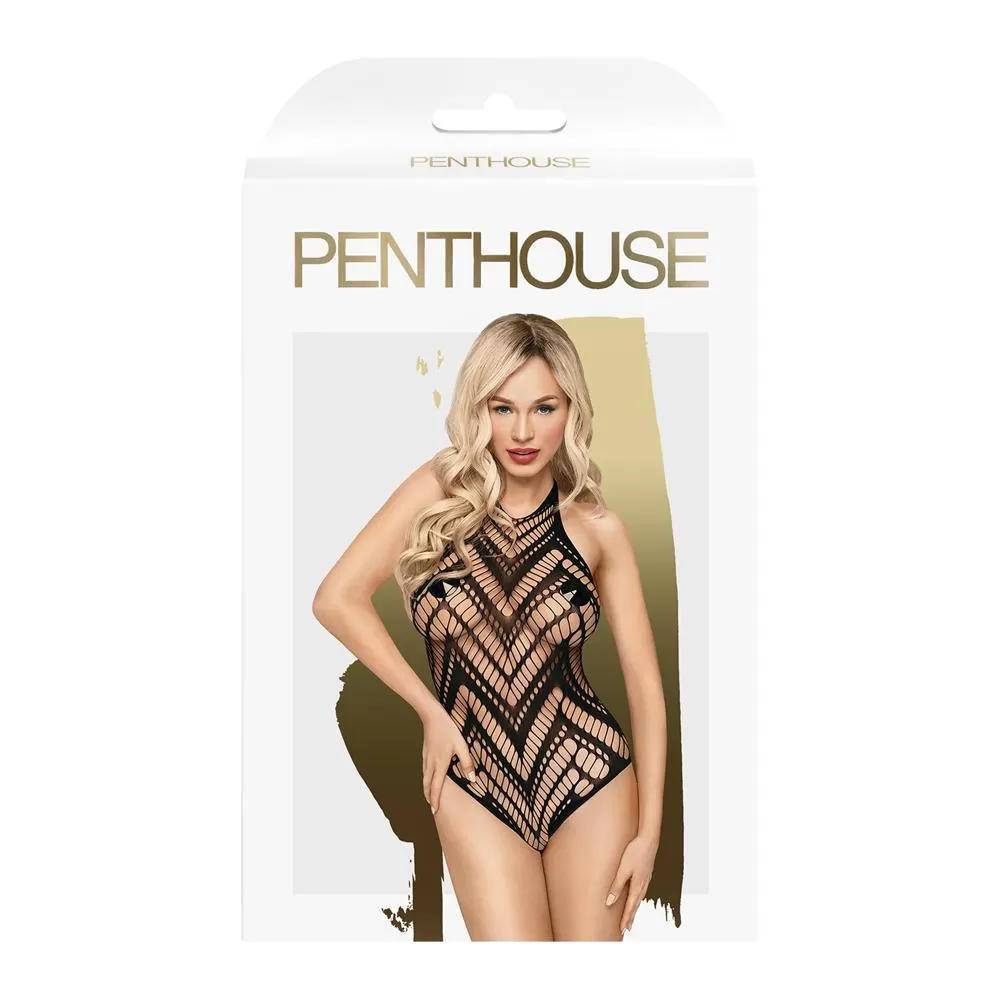 Боди Penthouse Go hotter Черный S-L 4004846 оптом