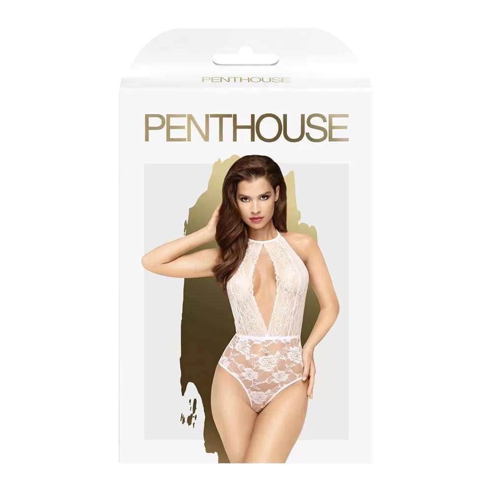 Боди Penthouse Toxic powder Белый L/XL 4006420 оптом