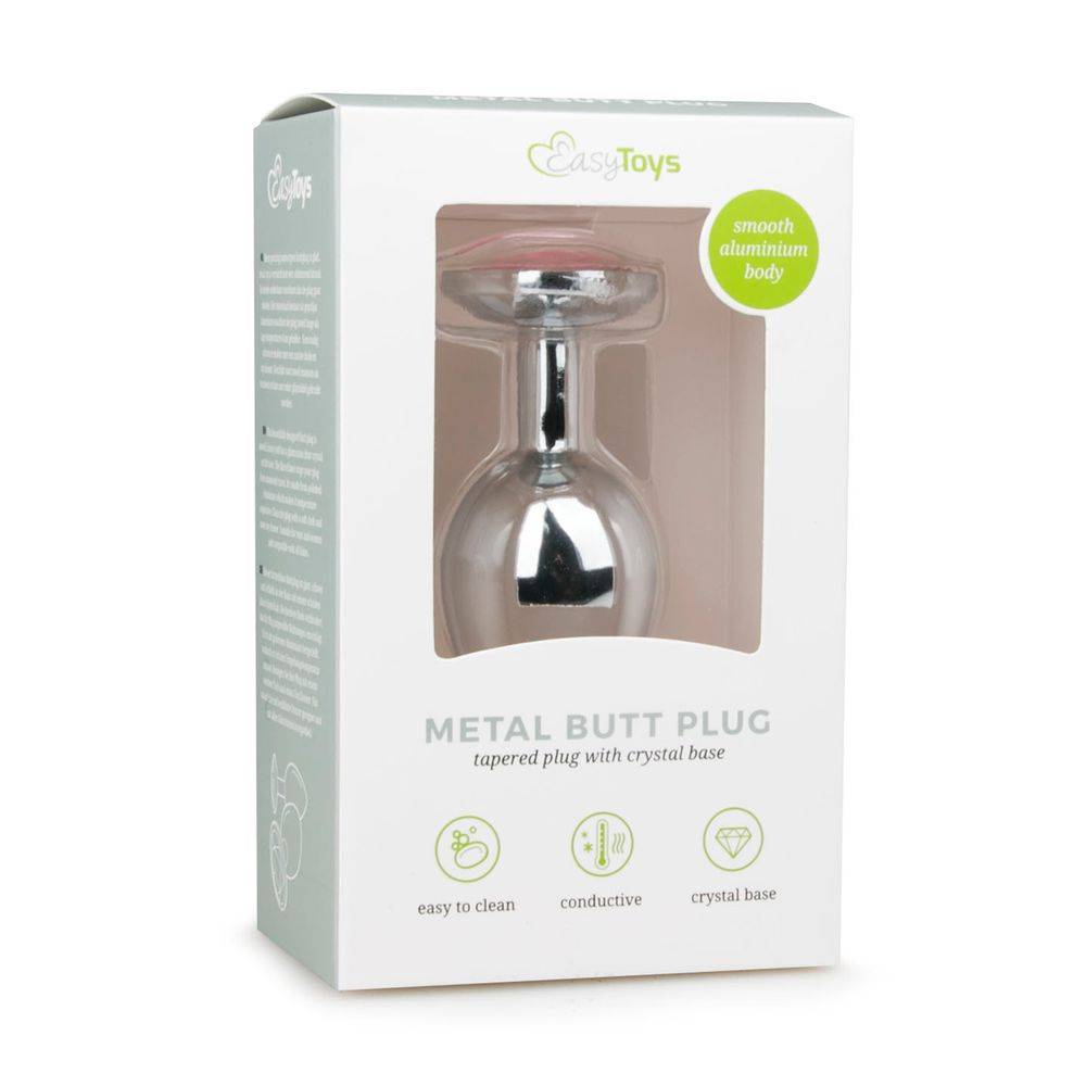 Metal Butt Plug ET125PNK оптом