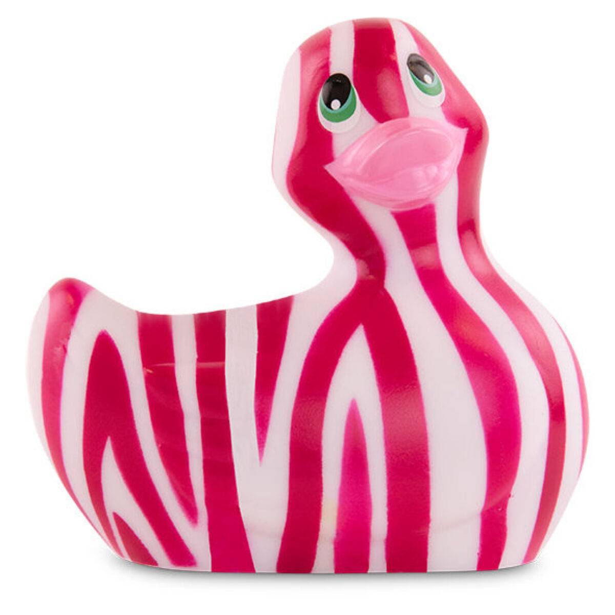Вибратор-уточка Big Teaze Toys I Rub My Duckie 2.0 | Wild, розово-красный E29018 (жен. вибратор) оптом