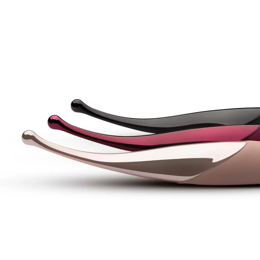 Стимулятор клитора  EDC Senzi Vibrator Deep Pink  Фиолетовый, SEN001PUR оптом