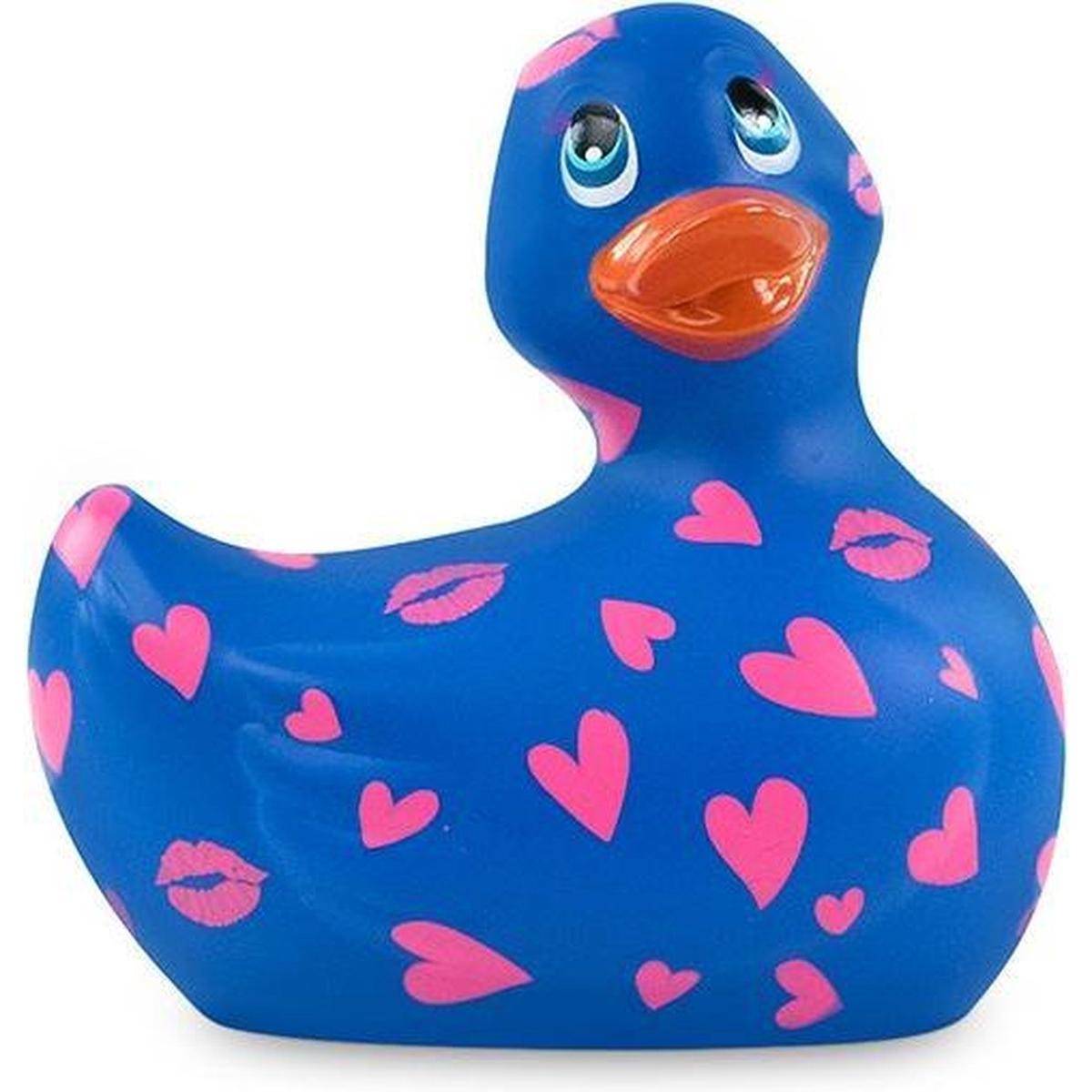 Вибратор-уточка Big Teaze Toys I Rub My Duckie 2.0, сине-фиолетовый E29014 (жен. вибратор) оптом