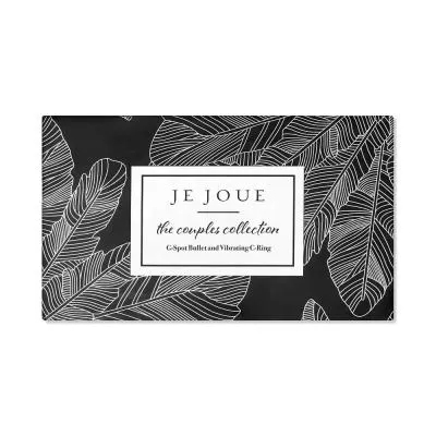 Подарочный набор Je Joue Couples Collection  Черный, фиолетовый, CPL-PU-VB_EU оптом