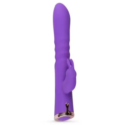 Вибратор EDC Royals The Queen Thrusting Rabbit Vibrator  Фиолетовый, ROY-01-PUR