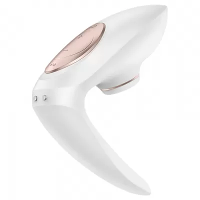 Вакуумный стимулятор Satisfyer Pro 4 Couples  Белый, J2018-18