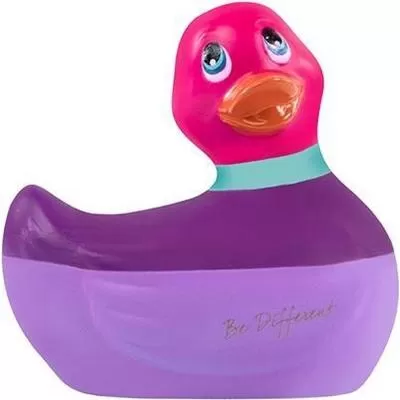 Вибратор-уточка Big Teaze Toys I Rub My Duckie 2.0, разноцветный E29010 (жен. вибратор)