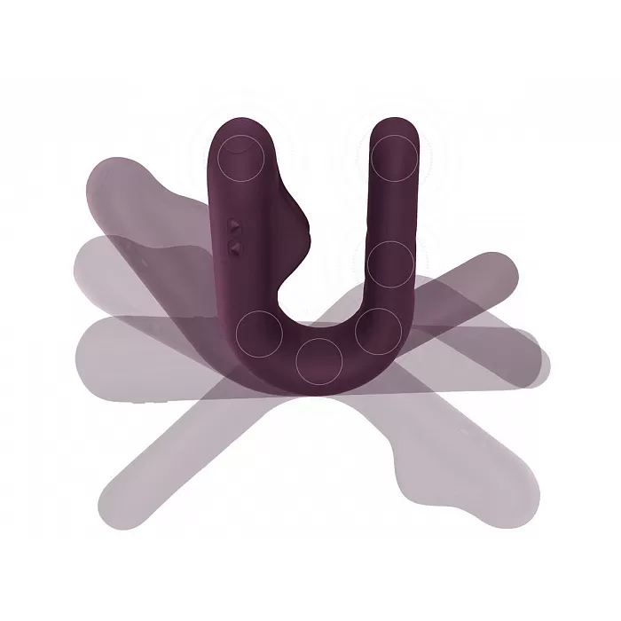 Вибратор MysteryVibe Crescendo: The Bendable Smart Vibrator  Фиолетовый, MV_CRESCENDO-PURPLE_3 оптом