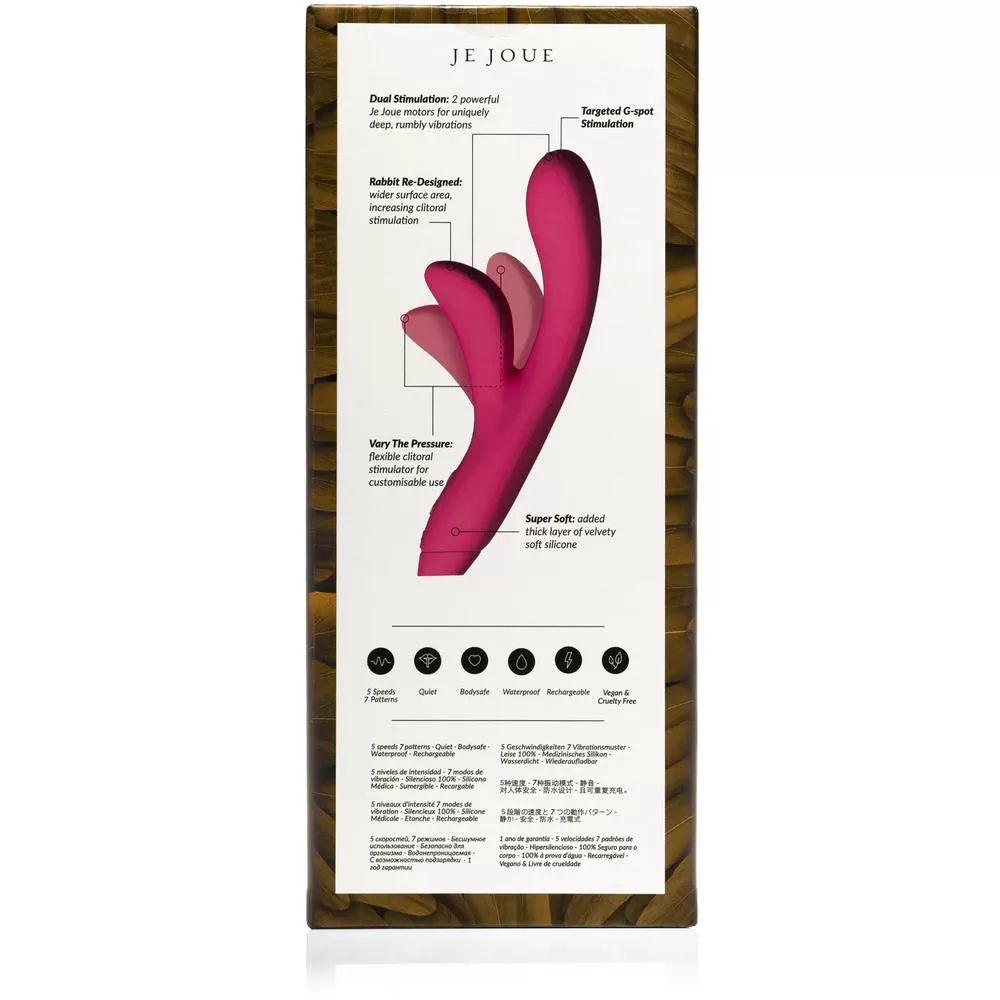 Вибратор Je Joue Hera Фуксия, HRA-FU-USB-VB_US HRA-FU-USB-VB_US (жен. вибратор) оптом