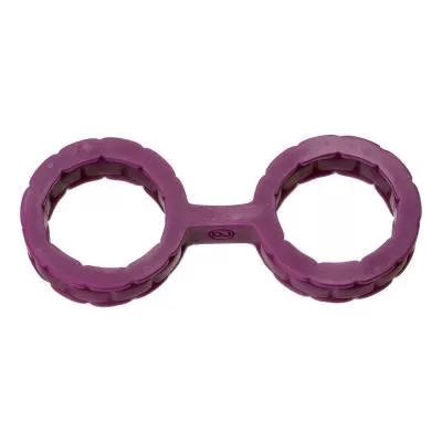 Силиконовые наручники Japanese Bondage Silicone Handcuffs, фиолетовые 2102-02-BX