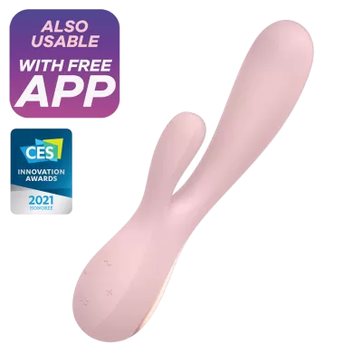 Вибратор кролик Satisfyer Mono Flex rose Розовый, J2018-87-3