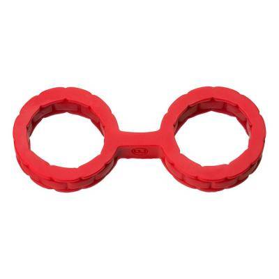 Japanese Bondage Silicone Handcuffs - Red 2102-01-BX