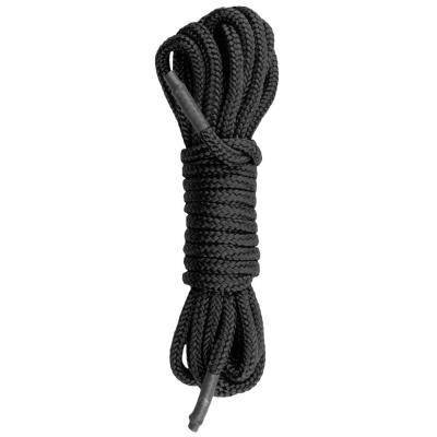 Веревка для связывания Easytoys Black Bondage Rope, 5м, черная ET247BLK оптом