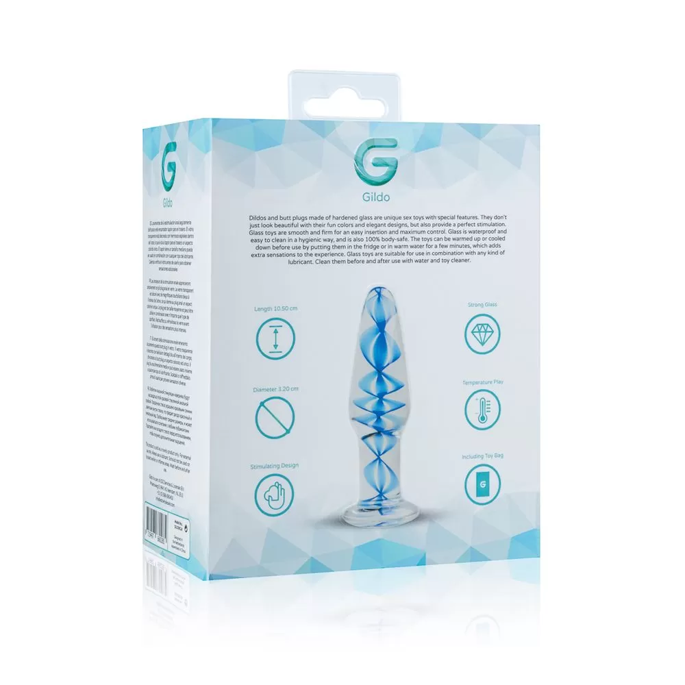 Glass Buttplug No. 23 GIL529CLR оптом